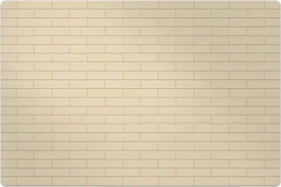 Produktbild von Küchenmatte 80x120 cm Vinylmatte Bodenmatte Dekoration - farbige Backstein Ziegel