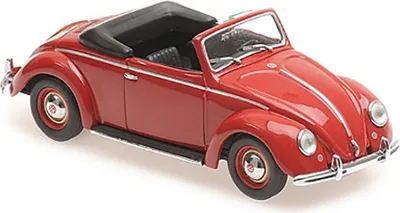 Produktbild von Minichamps 1:43 Volkswagen Hebmüller-Cabriolet - 1950 red