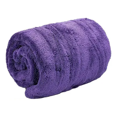 Produktbild von Auto Trockentuch 50 x 80 cm,1300 g/m² saugfähig Mikrofasertuch,  Streifen und fusselfrei,Mikrofaser Reinigungstuch für Autowäsche und Trocknen,Lila