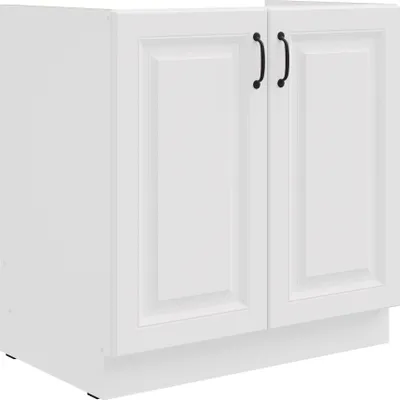 Produktbild von Spülenschrank 80 cm Stilo Weiss Küchenzeile Küchenblock Küche Einbauküche