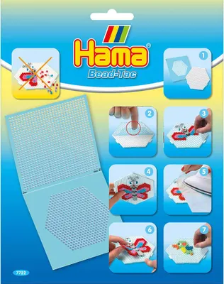 Produktbild von Hama Bogen mit Haftfolien, 2 Stk. für Midi-Bügelperlen