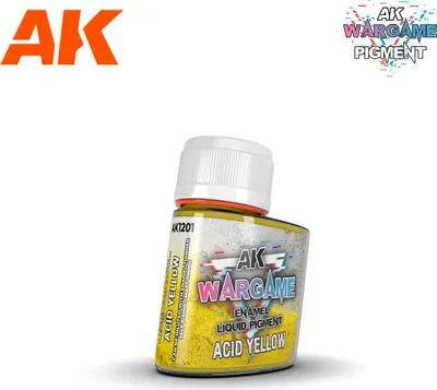 Produktbild von AK Interactive Liquid Pigments Acid Yellow