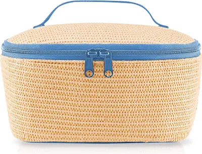 Produktbild von reisenthel coolerbag S pocket, Kühltasche, Isolierte Tasche, Thermotasche, Raffia Blue, 2.5 L, LG4121