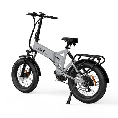 Produktbild von Rower Elektryczny PVY Z20 Plus 1000 - Moc 250W Bateria 48V16.5AH Zasięg 120KM Hamulec Tarczowy Hydrauliczny - Szary