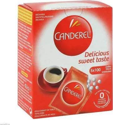 Produktbild von Canderel Nachfüllpackung Stückchen 500 St