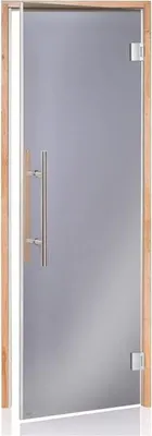 Immagine prodotto di Porta sauna Benelux Magnet - ontano / grigio vetro / 70 x 190
