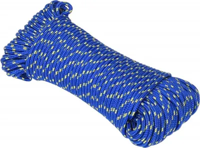 Produktbild von vidaXL Bootsseil Blau 5 mm 25 m Polypropylen