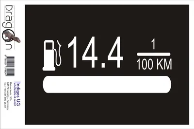 Produktbild von Aufkleber / Autoaufkleber - JDM / Die cut / Auto / OEM - 14.4 km - 210x100mm pink - Heckscheibe / Heckscheibenaufkleber