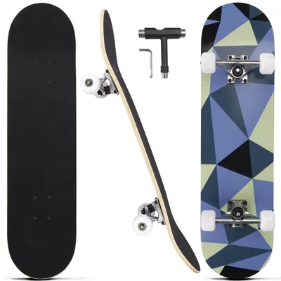 Obrázok produktu pre Kompletná skateboardová doska vhodná pre začiatočníkov aj pokročilých