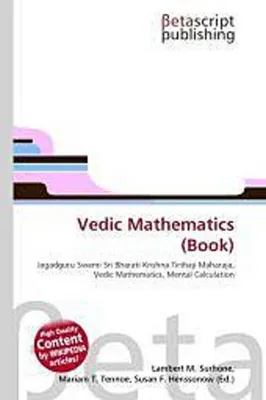 Produktbild von Vedic Mathematics (Book)