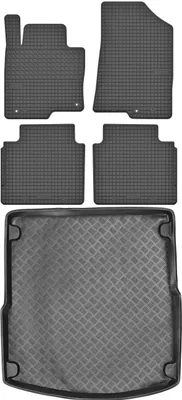 Produktbild von Hyundai i40 Kombi (2011-2019) - SET: Gummifußmatten + Kofferraummatte