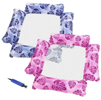 Image de Omgoods - Hamac gonflable 4 en 1 pour piscine