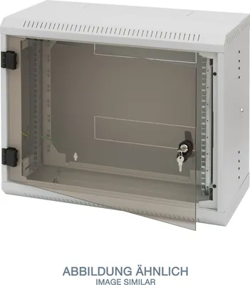 Immagine prodotto di Triton RBA-04-AD2-CAX-A1 Armadio Rack 19" 4HE, 600x295, 2 parti, vetro, grigio