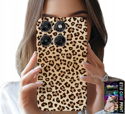Produktbild von Etui Do Motorola Edge 70 - Plecki W Panterkę Modne Kobiece Wzory