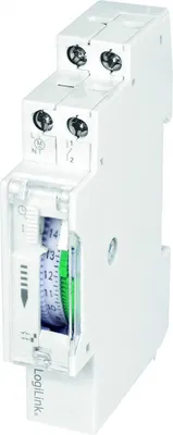 Produktbild von LogiLink Mechanische Zeitschaltuhr zur Hutschienenmontage