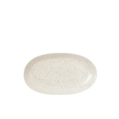 Zdjęcie produktu dla Brush Plate Oval Oval Nordic Vanilla