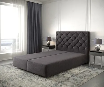 Produktbild von DELIFE Boxspringgestell Dream-Great 160x200 cm Mikrofaser Schwarz