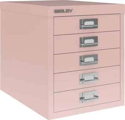 Produktbild von Bisley MultiDrawer Schubladenschrank - Farbe: Pastellpink