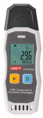 Produktbild von Digitaler USB-Thermohygrometer mit Datenerfassungsfunktion, Uni-T UT330THC