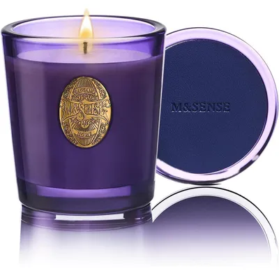 Productafbeelding van Geurkaars Beerenrose, 260g, sojawas, brandduur van 55 uur in de verpakking