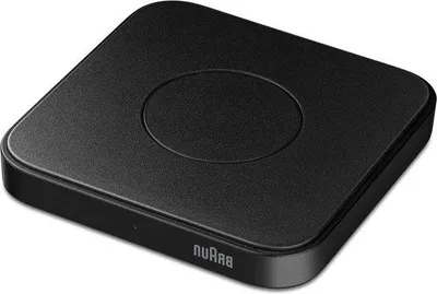 Image de Chargeur sans fil 15 W pour iPhone et Samsung, boîtier laqué noir