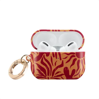 Produktbild von Selencia Vivid Case AirPods Pro 2 - Tropical Vibes Apricot