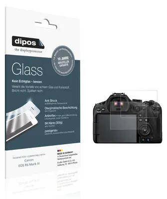 Image de 2x Protection ecrán pour Canon EOS R6 Mark III mat Verre souple Film Protecteur 9H dipos