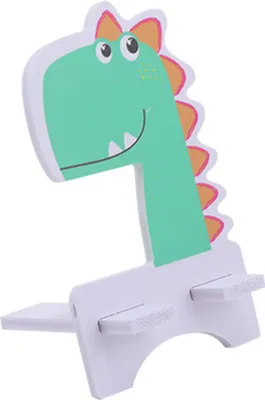 Produktbild von Cartoon Telefon Stand Multifunktionshalter für Smartphones Tablets Dinosaurier