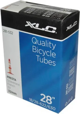 Image de XLC Tuyau 28', 700x18/28C (18/28-622/630), SV 32 mm, noir