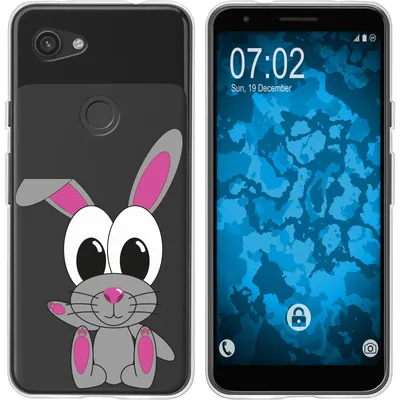 Produktbild von PhoneNatic Case kompatibel mit Google Pixel 3a XL Silikon-Hülle Cutiemals M4