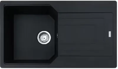 Obrázek produktu pro Franke Urban - Fragranitový dřez UBG 611-86, 860x500 mm, matná černá 114.0700.111