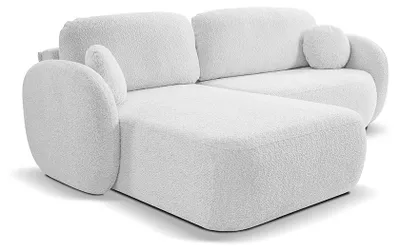 Produktbild von Ecksofa mit Schlaffunktion Olemo links Perlasche