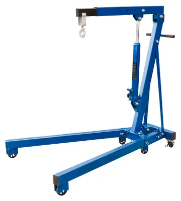 Image de Grue d'atelier pliante - Capacité de 1000 kg - Bras de levage réglable