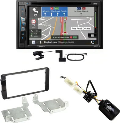 Produktbild von Pioneer AVIC-Z730DAB USB Navigation MP3 Einbauset für Mitsubishi ASX ab 2015
