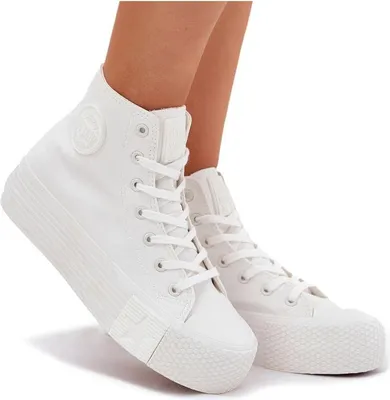 Produktbild von Damen Sneaker Auf Plattform Big Star RR274743 Weiß 40