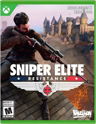 Zdjęcie produktu dla Rebellion Sniper Elite: Resistance (Xbox), Xbox Series X, Tryb multiplayer, od 17 lat, Nośnik fizyczny