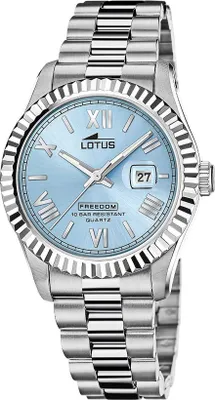 Produktbild von Nur Zeit Lotus Silber Kollektion Freedom - mann