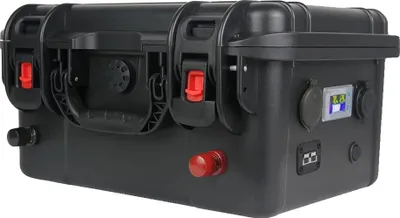 Produktbild von LiFePO4-Batteriepack, 120Ah Kapazität, hohe Entladeströme, 120Ah lifepo4, 12V