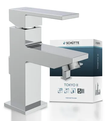 Produktbild von SCHÜTTE TOKYO II Waschtischarmatur mit Zugstange, Wasserhahn Bad, Chrom