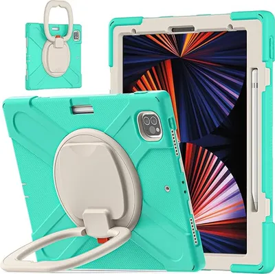 Produktbild von Tasche für iPad Pro 4/3 12.9" mit Ständer und Stylus-Halterung Mint