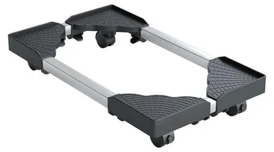 Zdjęcie produktu dla Regulowany stojak na komputer stacjonarny z kółkami – stabilny, mobilny i wytrzymujący obciążenie do 50 kg