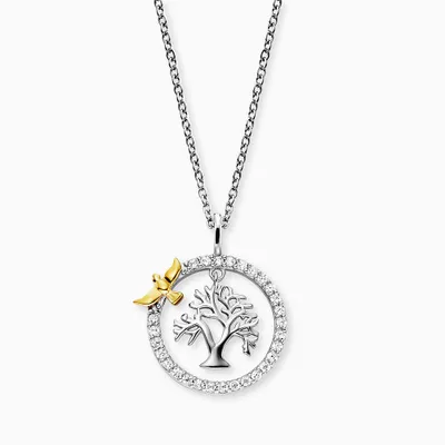 Produktbild von Engelsrufer Kette Lebensbaum Vogel ERN-LILTREE-ZI-BIG