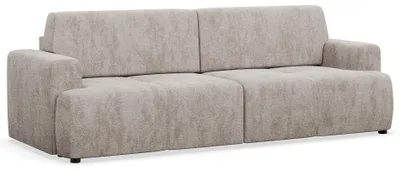 Produktbild von Selsey Cobbly - Schlafsofa mit Schlaffunktion, mit Bettkasten, Chenille Onyx Greige, 244 cm