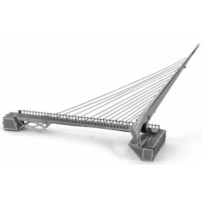 Produktbild von METAL EARTH 3D-Puzzle Sonnenuhrbrücke