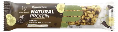Image de Barres Proteinees Vélo Banane Chocolat - Recuperation Musculaire Boite De 18 - Powerbar