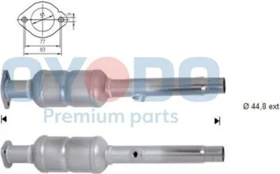 Produktbild von Oyodo Katalysator Kat für VW Golf V Schrägheck (1K1) Euro 4 (D4) 10N0083-OYO