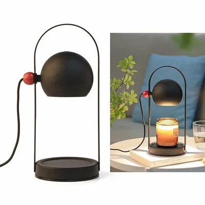 Produktbild von Kerzenwärmer Lampe, Höhenverstellbare Duftlampe dimmbar mit Timer Funktion, mit 2 35W Glühbirnen, Aromalampe,für Frauen,Geburtstag