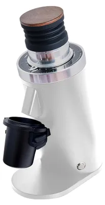 Produktbild von ROASTLY DF64 Red Ti Kaffeemühle Gen 2 II V2.5, Berühmtes White Label, Elektrische Einzeldosis-Kaffeemühle, Nahezu Retentionsfrei (Weiß)