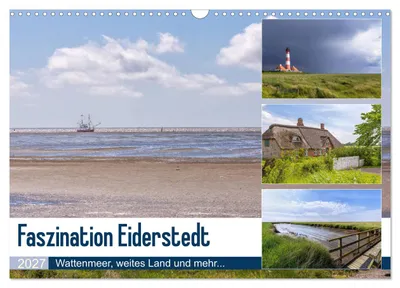 Produktbild von Faszination Eiderstedt (Wandkalender 2027 DIN A3 quer), CALVENDO Monatskalender