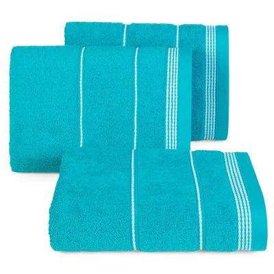 Zdjęcie produktu dla Eurofirany 352562, 50 x 90 cm, Bawełna, Poliester, Turkusowy, 1 szt.